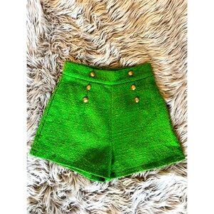 Green Women's Shorts